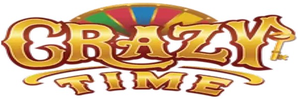 Crazy Time slot logo by Evolution at Gransino Casino