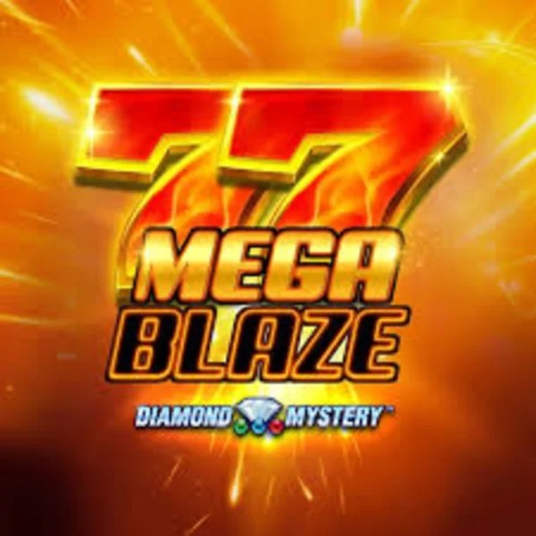 Diamond Mystery Mega Blaze slot logo by Greentube at Gransino Casino
