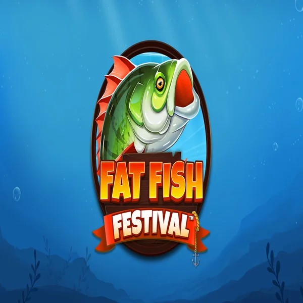 Fat Fish Festival online game logo by Wishbone Games on gransinocasinos-es.com