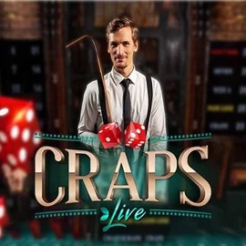 Live Craps logo – Live Casino by Evolution at Gransino Casino