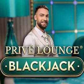 Privé Lounge Blackjack slot logo by Pragmatic Play at Gransino Casino
