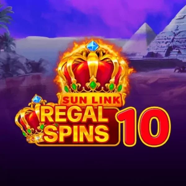 Regal Spins 10 game by PatePlay – logo hosted on Gransino Casino