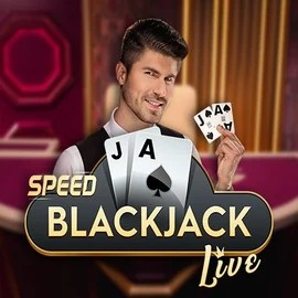 Speed Blackjack online game logo by Pragmatic Play on gransinocasinos-es.com