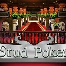 Stud Poker 3D online game logo by iSoftBet on gransinocasinos-es.com